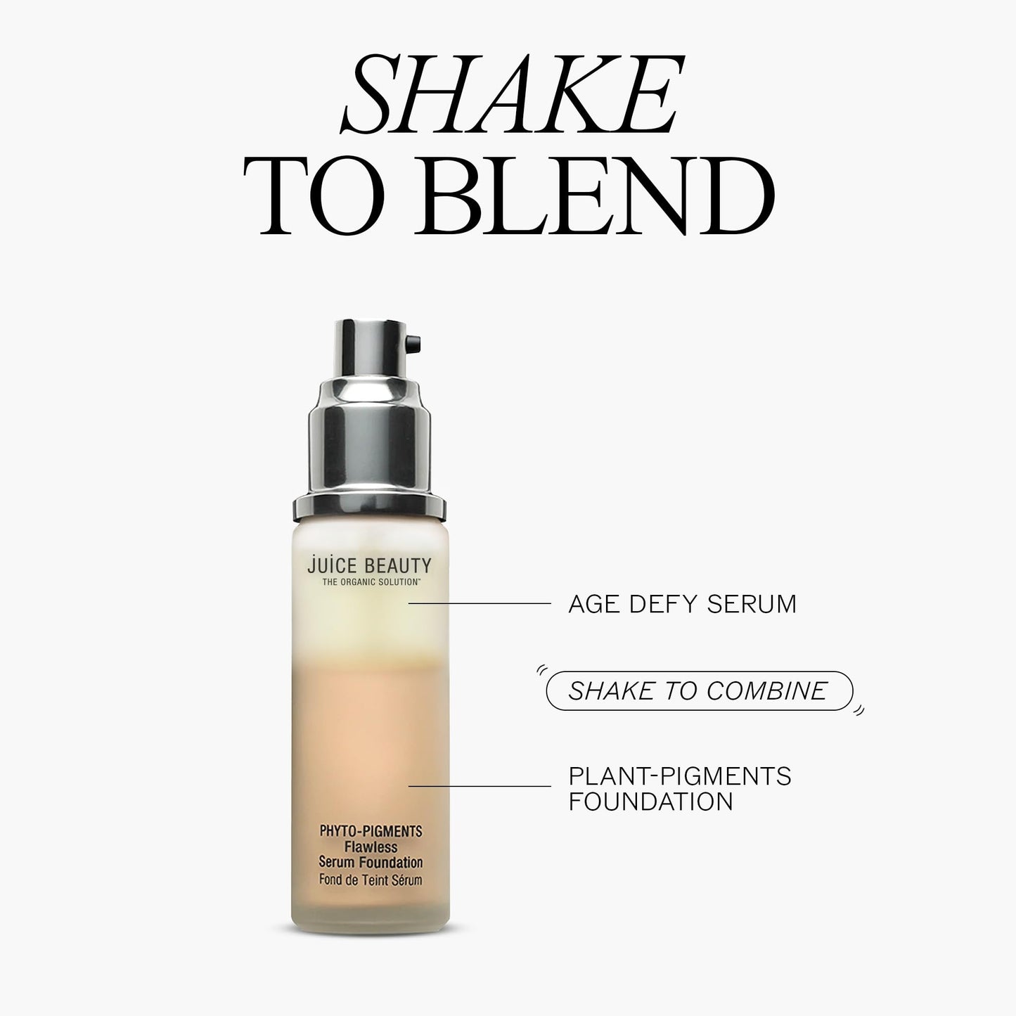 Juice Beauty Phyto-Pigments Flawless Serum Foundation Rosy Sand - Vegan, Cruelty-Free