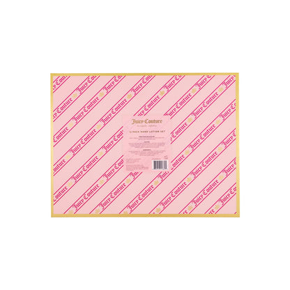 Juicy Couture 12-Pack Hand Lotion Set | 12 Scented Mini Lotions for On-The-Go Hydration