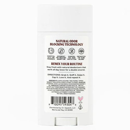 JUKEBOX Natural Deodorant for Women — Vanilla on Vinyl, Aluminum-Free, No Baking Soda, 2-Pack