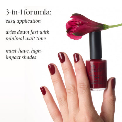 Julep Quick Drying Nail Color Berry Mysterious – Fast-Drying, Chip-Resistant Nail Polish with High Shine