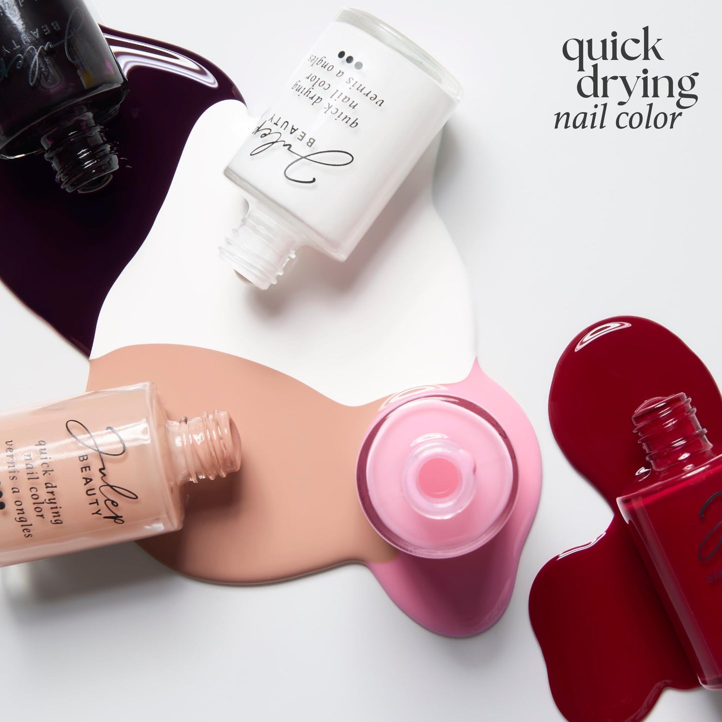 Julep Quick Drying Nail Color Berry Mysterious – Fast-Drying, Chip-Resistant Nail Polish with High Shine