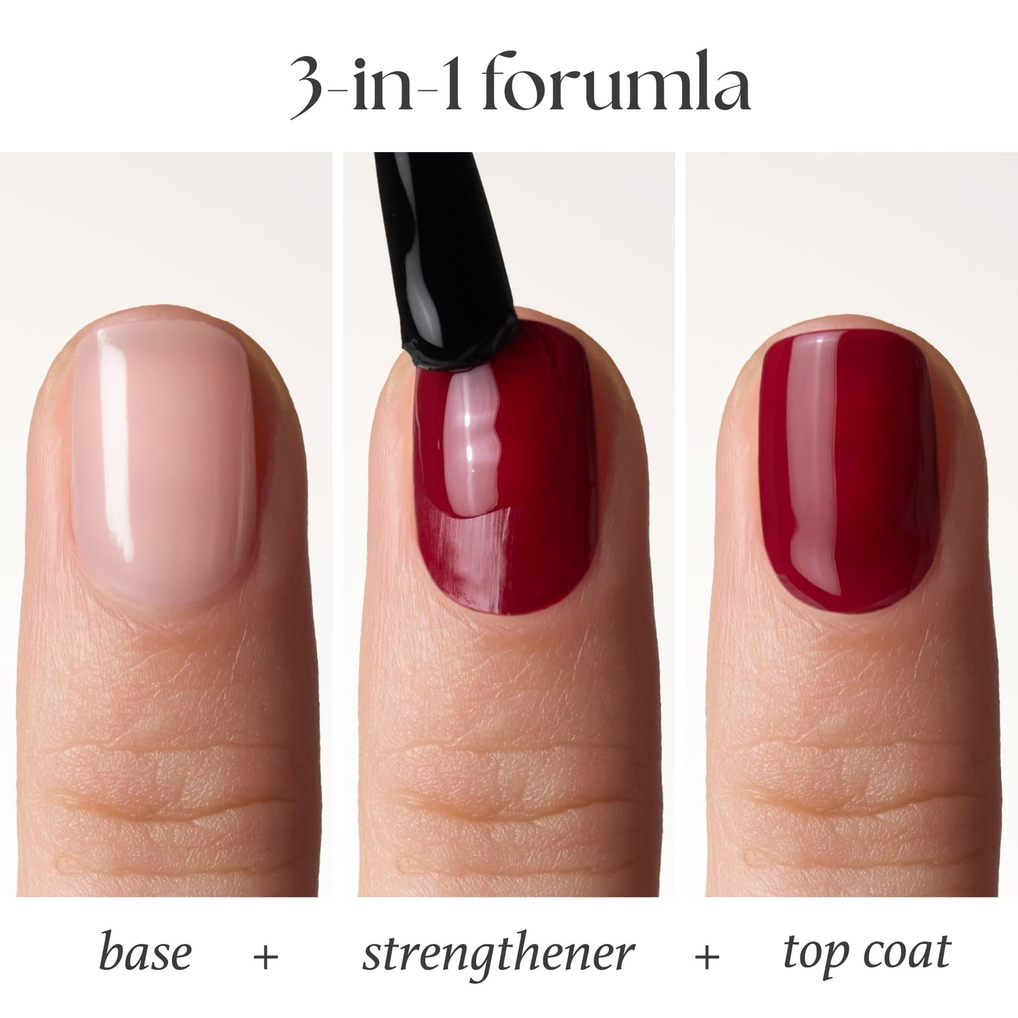 Julep Quick Drying Nail Color — Strength in Numbers | 3-in-1 Base Coat, Top Coat & Nail Hardener