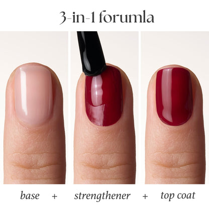Julep Quick Drying Nail Color — Strength in Numbers | 3-in-1 Base Coat, Top Coat & Nail Hardener