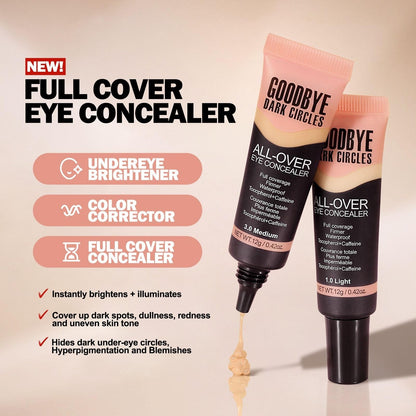 Junhe Liquid Concealer 01 Light – Full Coverage, Waterproof, Long-Lasting
