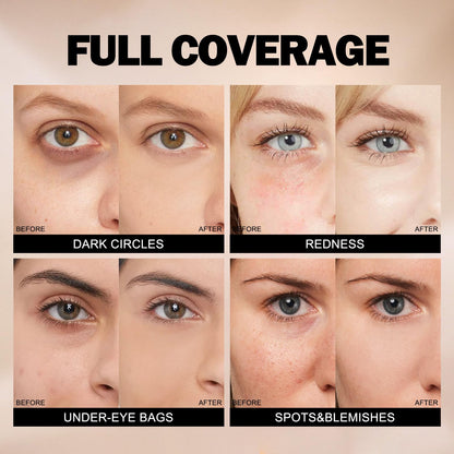 Junhe Liquid Concealer 01 Light – Full Coverage, Waterproof, Long-Lasting