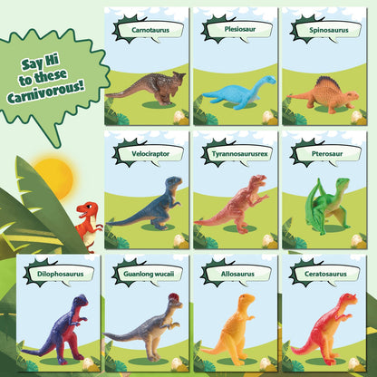 JuraFizz Dinosaur Bath Bombs for Kids – 20 Pack with Surprise Inside & Exclusive Dino Toys