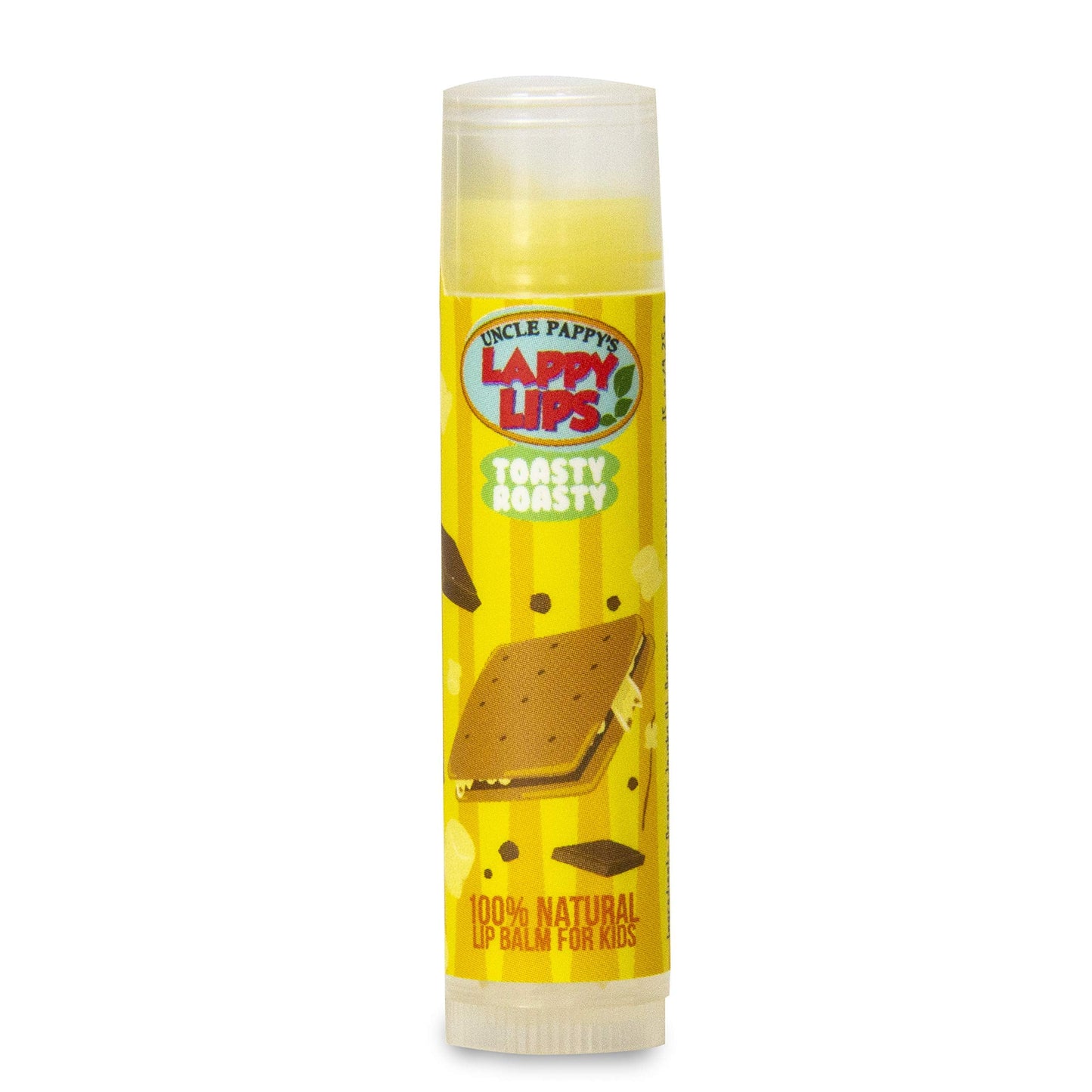 Just Bee Lappy Lips Organic Lip Balm for Kids – 4 Flavor Pack