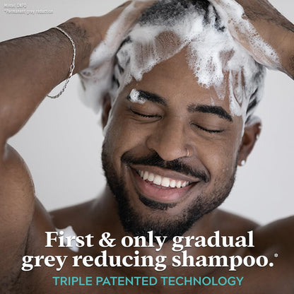 Just for Men Control GX Grey-Reducing Shampoo for Textured Hair with Keratin, 4 Fl Oz (Packaging May Vary)
