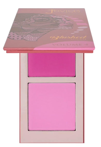 Juvia's Place Blushed Duo Blush Volume4 – Two-Tone Pigmented Mineral Powder for All Complexions