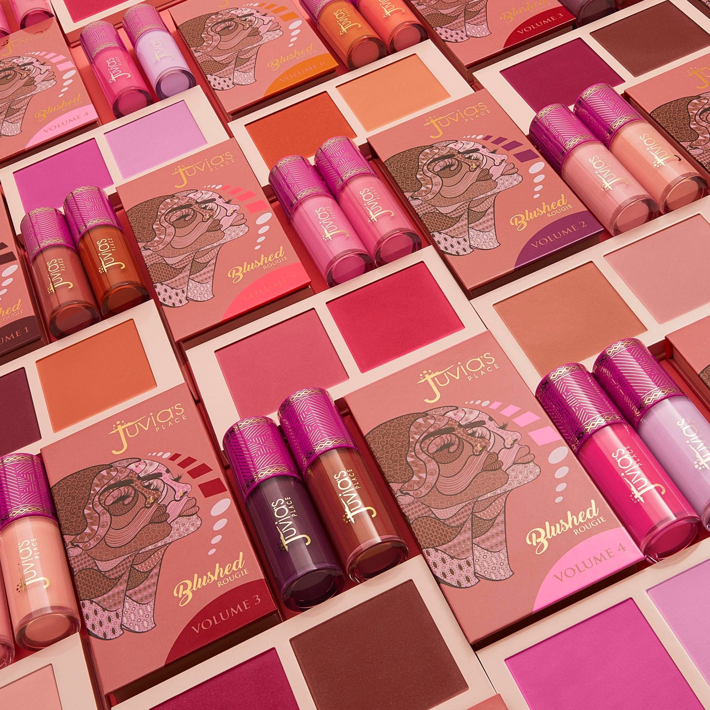 Juvia's Place Blushed Liquid Blush LilyLove – Dewy Tint, Buildable Color