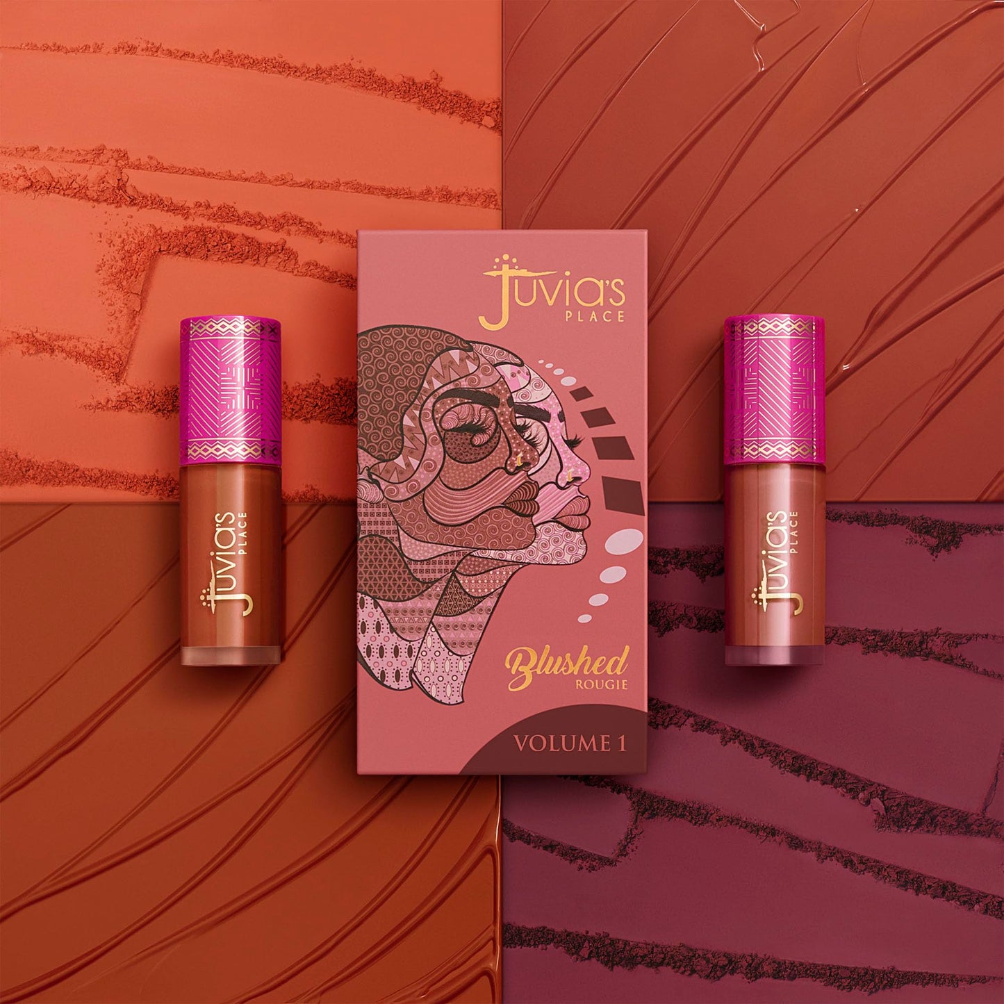 Juvia's Place Blushed Liquid Blush PeachRose – Dewy Tint for Natural Glow