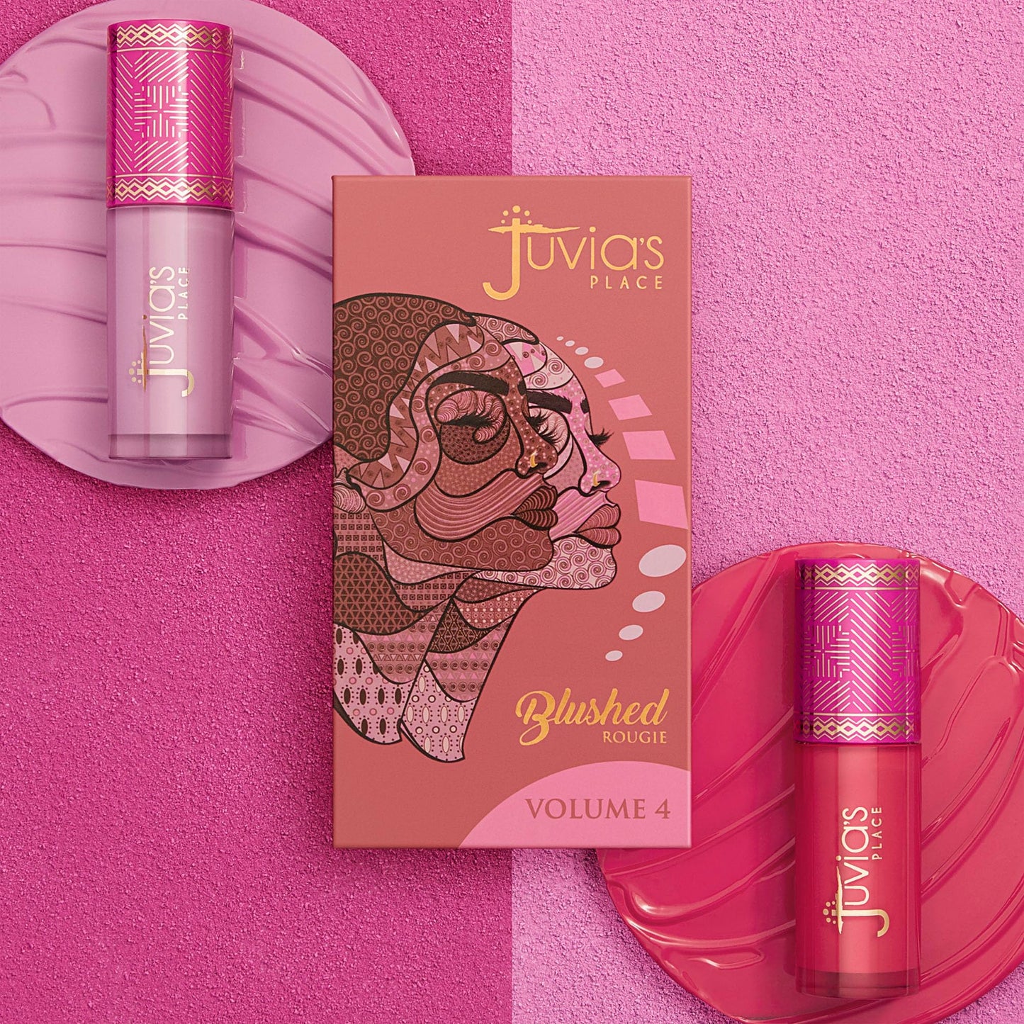 Juvia's Place Blushed Liquid Blush PeachRose – Dewy Tint for Natural Glow