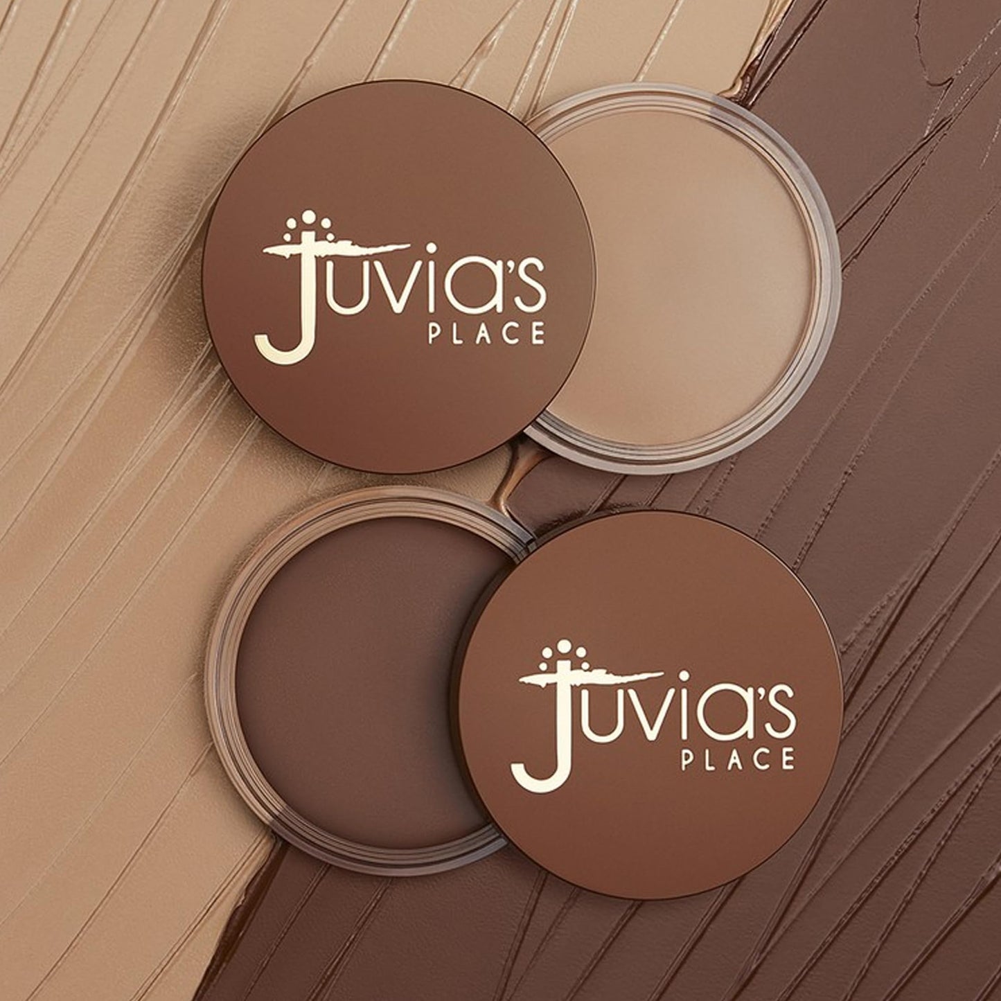 Juvia's Place Bronzed Cream Bronzer in Caramel – Buildable Cream Bronzer for Sun-Kissed Glow