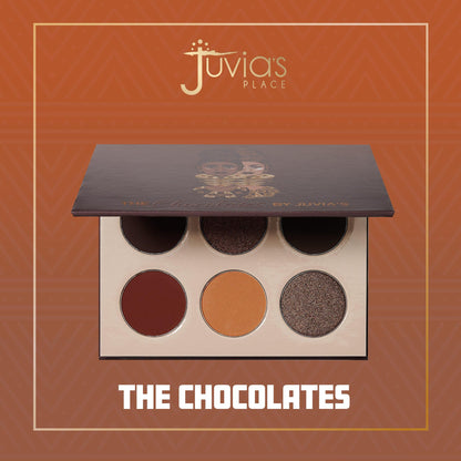 Juvia's Place The Chocolates Palette – Rich Tan & Auburn Shades (Shades of 6)