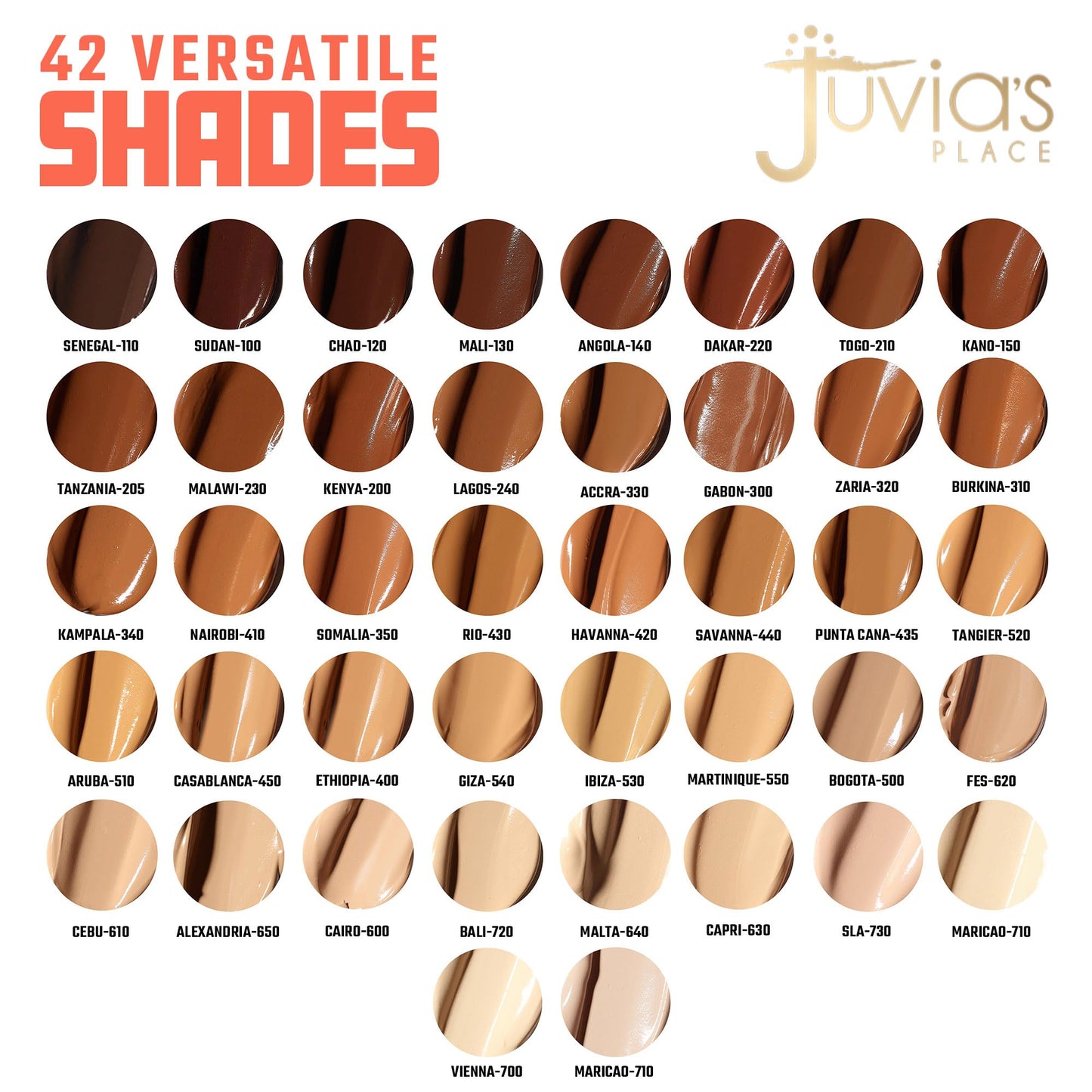 Juvia's Place I Am Magic Velvety Matte Foundation 740 Marisol – Very Light, Neutral Undertone | Full Coverage, Lightweight, Long-Wear