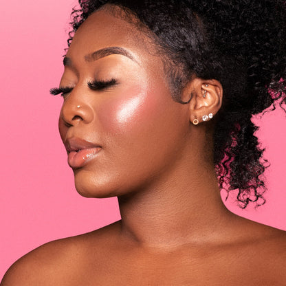 Juvia's Place Blushed Liquid BlushLighter Rosey Posey Glow – Buildable Radiant Cheek Color