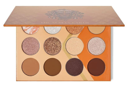 Juvia's Place Nubian Earth Palette - Universal Browns & Tans - Matte & Shimmer Pressed Pigments