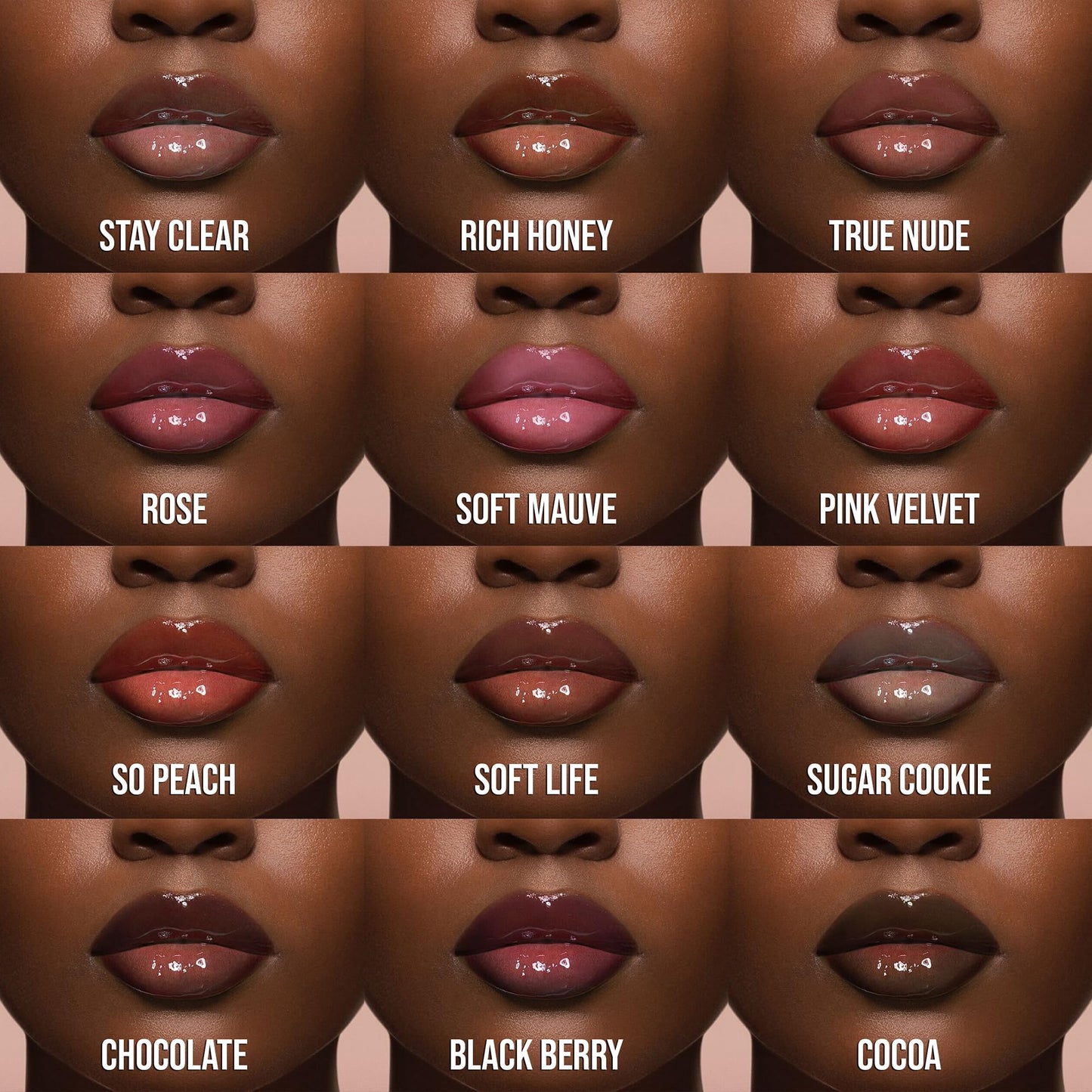 Juvia's Place Volumizing Gloss Sticks True Nude – Hydration, Shine & Subtle Plump