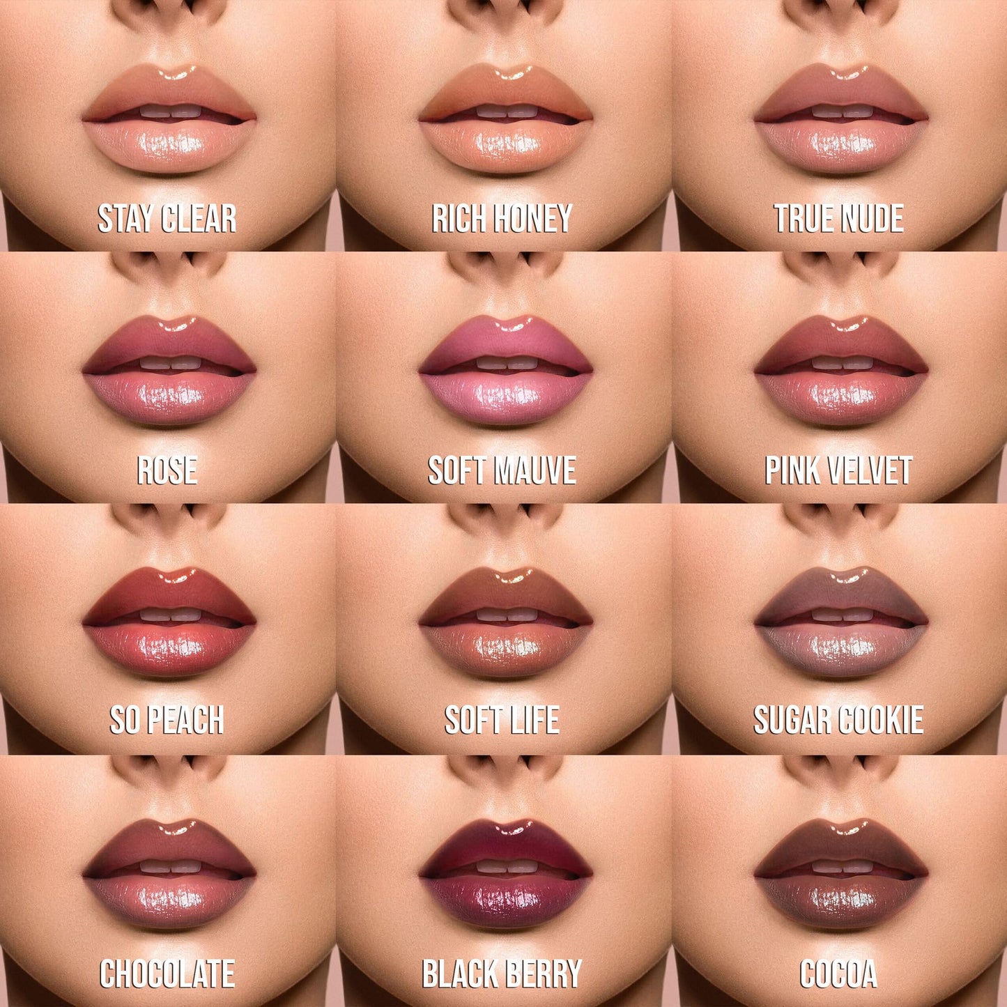 Juvia's Place Volumizing Gloss Sticks True Nude – Hydration, Shine & Subtle Plump
