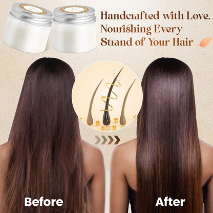 JUYRLE Hair Mask Making Kit – DIY Hair Conditioner with Shea Butter, Sweet Almond Oil & Coconut Oil