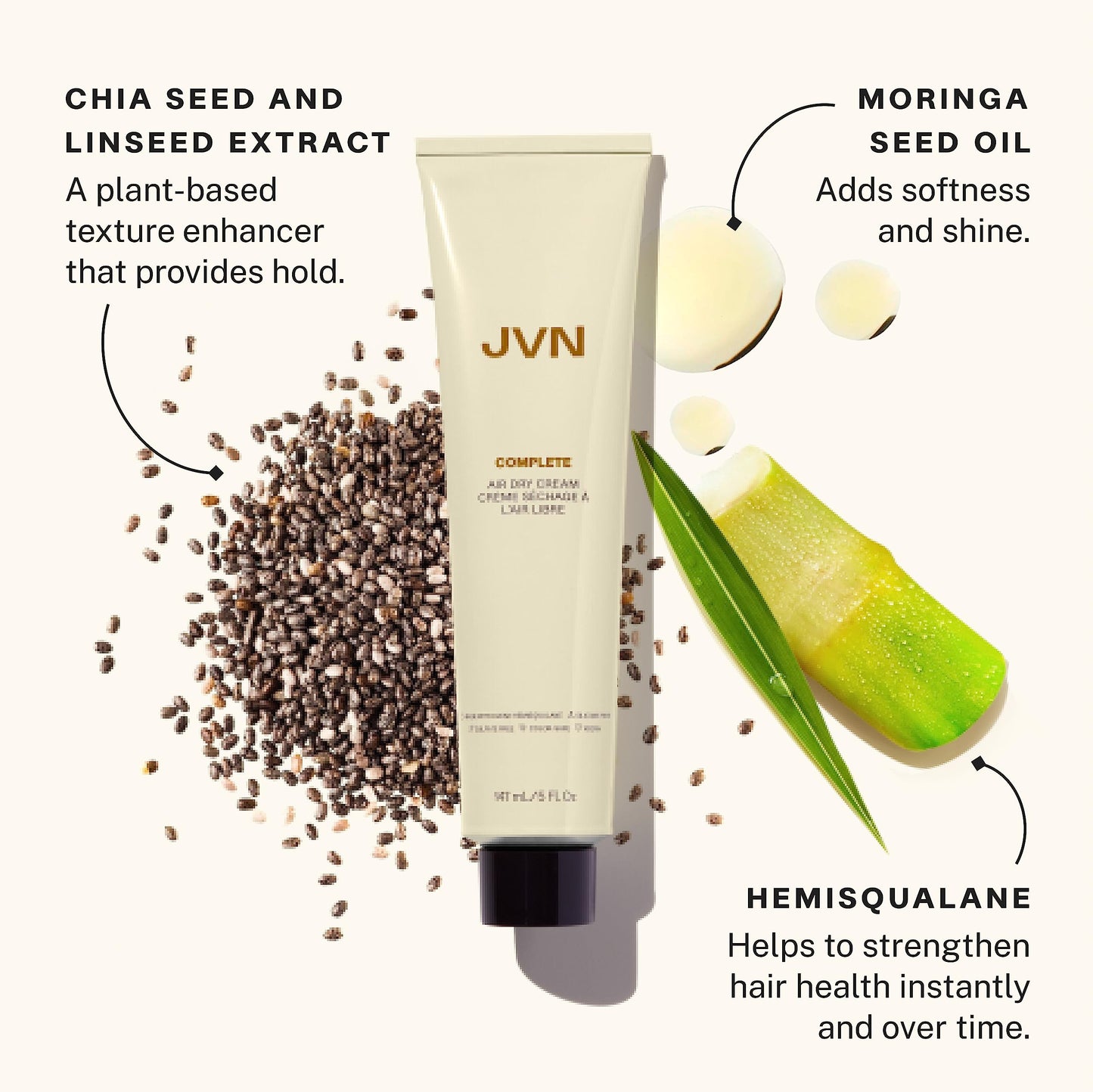 JVN Effortless Curls & Waves Set – Shampoo, Conditioner, Serum & Air Dry Cream