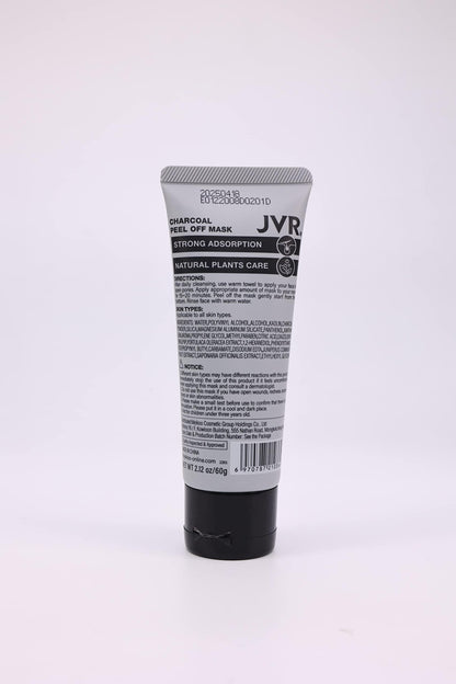 JVR Charcoal Peel-Off Mask for All Skin Types – Cleanse & Refresh