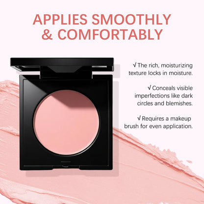 JVXZTO Under Eye Brightener Concealer – Pink for Light/Medium Skin, Brightens, Corrects Dark Circles, Waterproof Primer