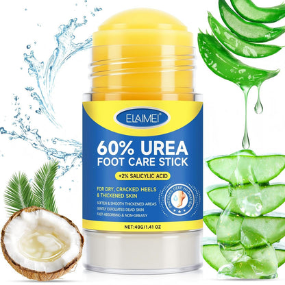 JWBVCTCR Urea Foot Cream Stick 60% Urea + 2% Salicylic Acid – Deep Hydration, Fast Absorption