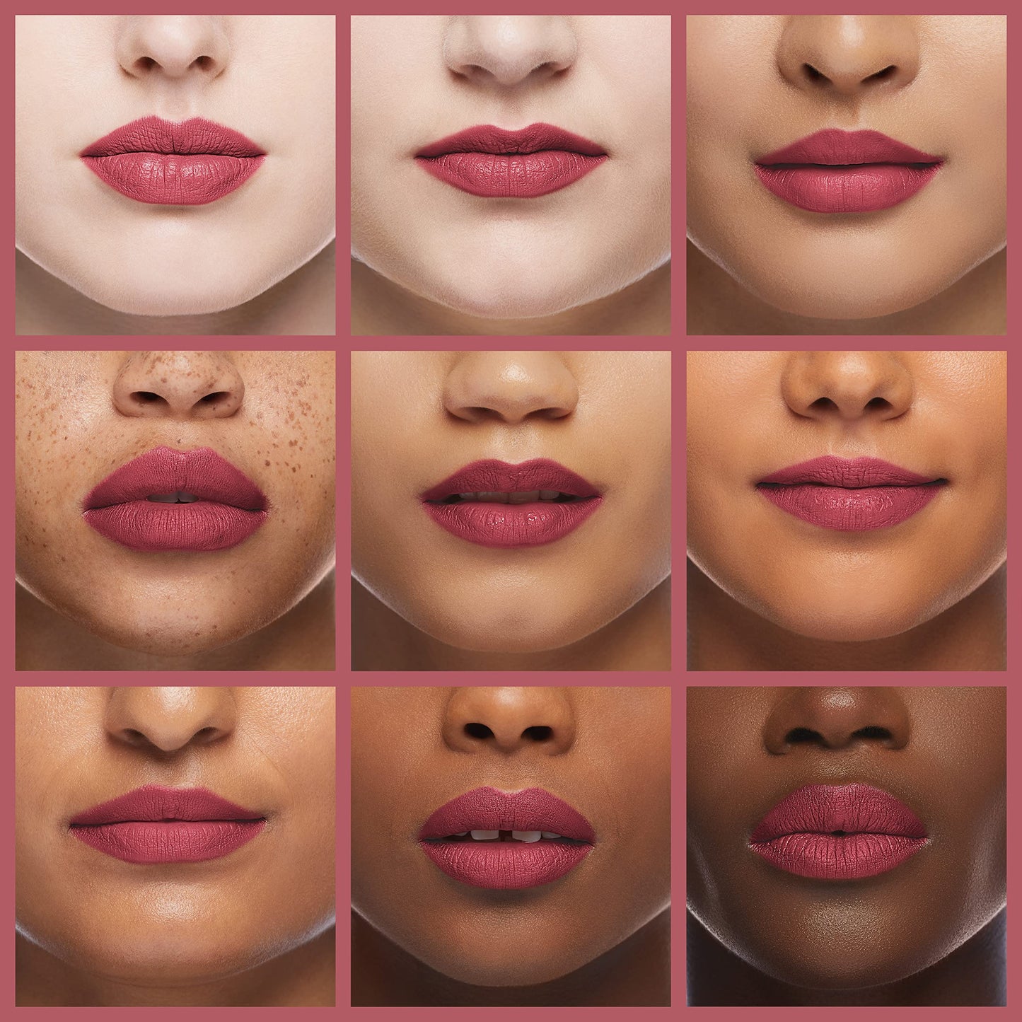 K7L Dark Pink Lip Crayon (Vegan) – Long-Lasting, Waterproof Lip Liner in Buff