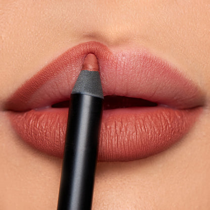K7L Light Brown Lip Crayon (Vegan) – Waterproof & Long-Lasting in Biscuit