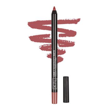 K7L Lipliner Pink - Waterproof, Smudge-Proof, Precise Matte Lip Pencil