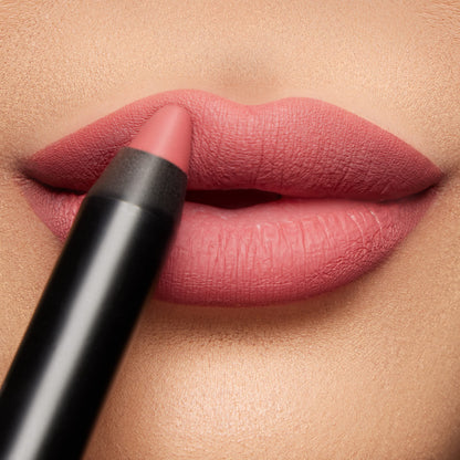 K7L Nude Pink Lipstick Crayon Matte – Pink Cloud | 12HR Vegan Lip Color