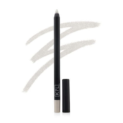 K7L Silver Shimmer Eyeliner Pencil - Waterproof, 12-Hour Wear - Disco