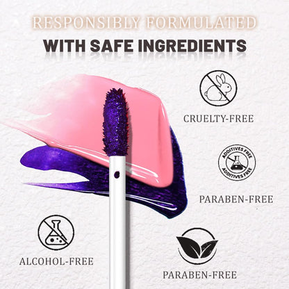 Kaely 3Pcs Lip Stain Peel Off Masque – Long-Lasting Matte Lip Tint Set C-05 C-07 C-08