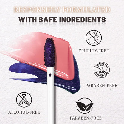 Kaely 3-Piece Lip Stain Peel-Off Masque – Long-Wear Matte Tint (Vegan & Cruelty-Free) A-01/A-02/A-03