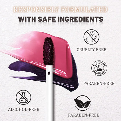 Kaely Lip Stain Peel-Off Masque Set D-10+11+12 – Matte, Waterproof, Vegan