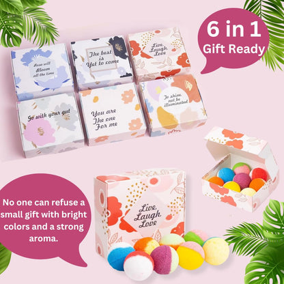 Kainga Recka 48 Natural & Organic Bath Bombs — Relaxation Gift Set