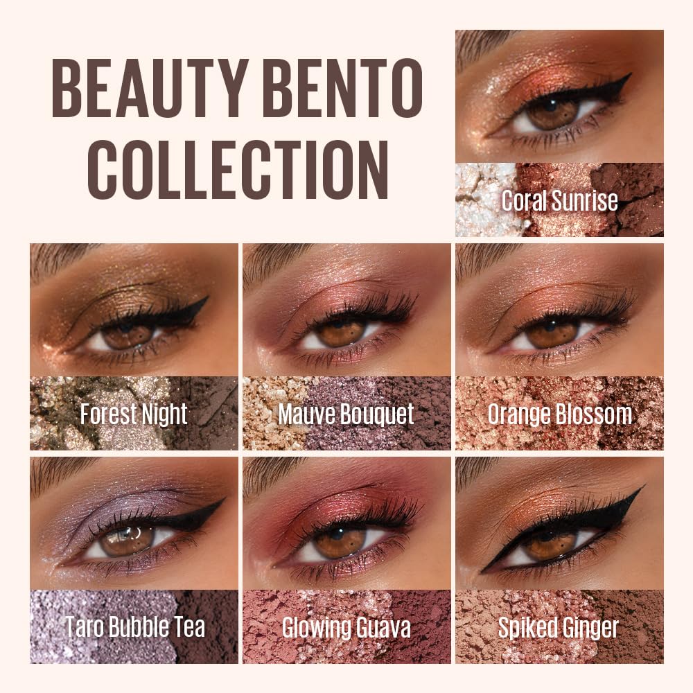 KAJA Bento Bouncy Eyeshadow Trio – Warm Honey Tones, Travel Size | Allure Best of Beauty 2019