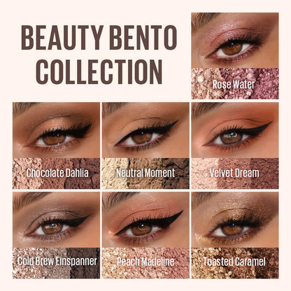 Kaja Beauty Bento Collection Coral Sunrise 18 Coral Peach – Chrome, Shimmer & Matte