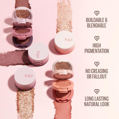 KAJA Bento Bouncy Eyeshadow Trio – Warm Honey Tones, Travel Size | Allure Best of Beauty 2019