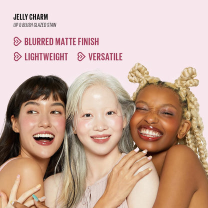 Kaja Jelly Charm Berry Colada Lip & Blush Stain – Hydrating Tint