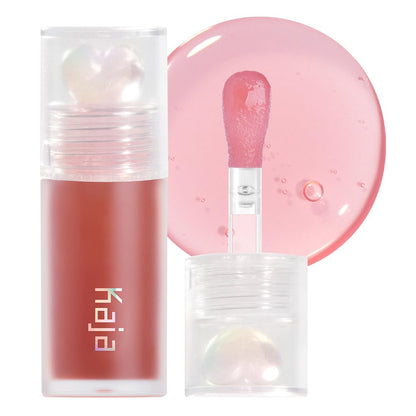 KAJA Lip Plumping Juicy Glass 05 Plum Paloma – Hydrating, Lightweight Gloss Plumper (Vegan, Cruelty-Free)