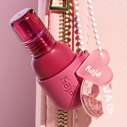 Kaja Lip & Blush Glazed Keychain Stain Jelly Charm 06 Mocha Glaze – Hydrating, Long-Lasting Lip Tint