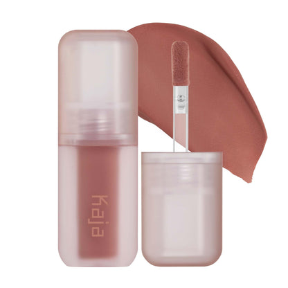 KAJA Whipped Dream: Multi-Purpose Liquid Eyeshadow & Blush in Rose Macaron | Buildable, Blendable, Airy Semi-Matte Finish