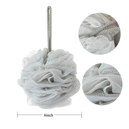 KAKOOI Bath Sponges – Exfoliating Body Loofahs Set (3 Pack) – Soft, Durable, Large Size