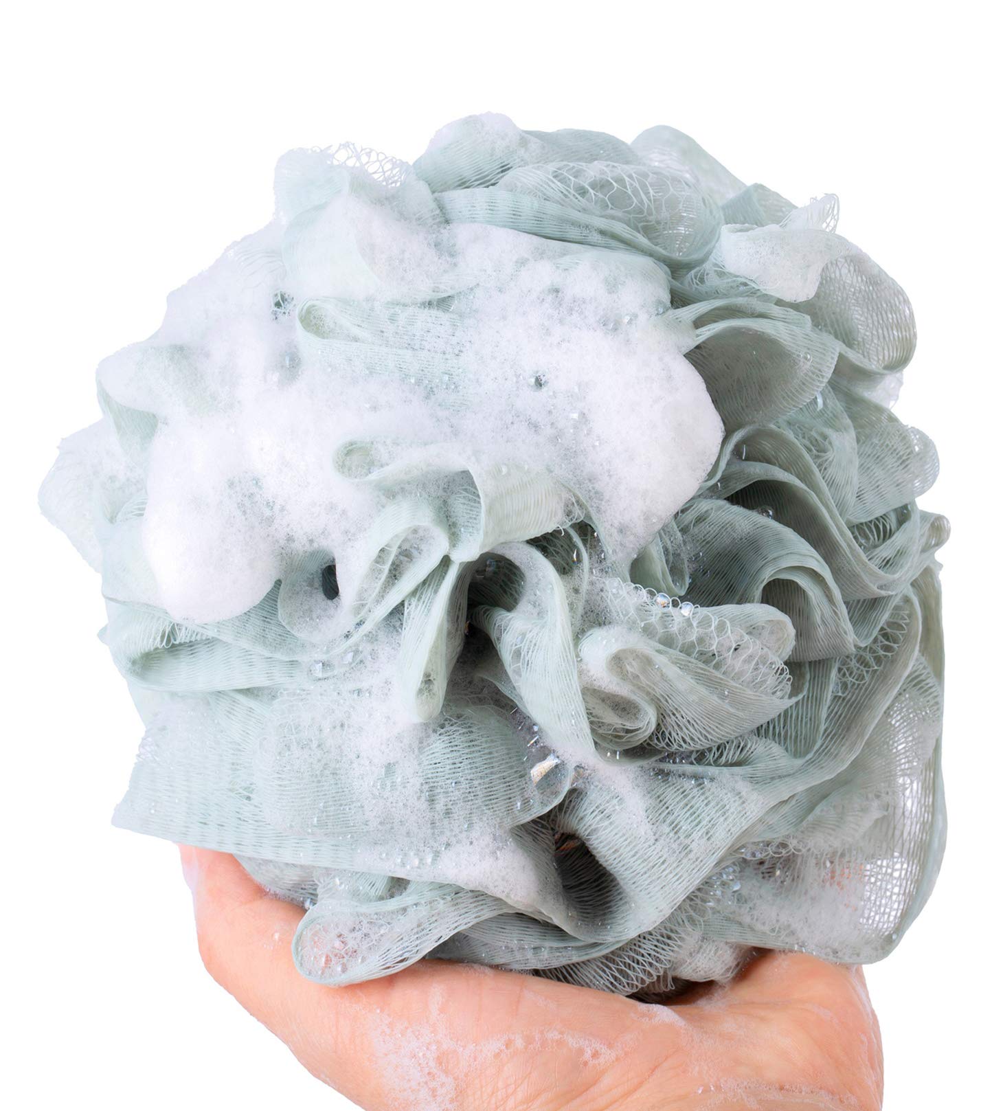 KAKOOI Bath Sponges – Exfoliating Body Loofahs Set (3 Pack) – Soft, Durable, Large Size