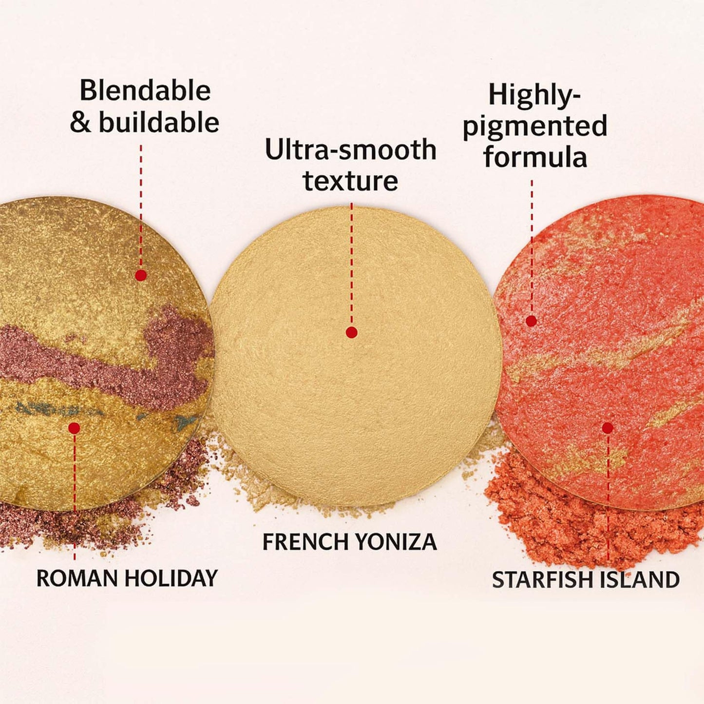 K'APEINE All in One Baked Makeup Palette | 6 Eye Shades, Blush, Bronzer & Highlighter – Neutral Matte & Shimmer Finish