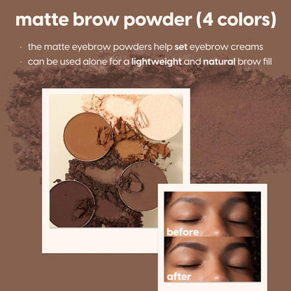 Kara Beauty Eyebrow Kit – 16-Shade Palette with Pomades, Powders & Highlighters