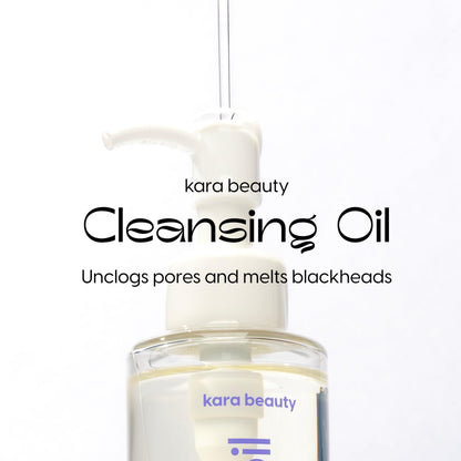 Kara Beauty Radiant Cleansing Oil – Gentle Korean Makeup Remover & Facial Cleanser