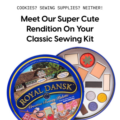 Kara Beauty Royal Dansk Palette Limited Edition Holiday Gift Set | 14 Cookie-Inspired Shadows